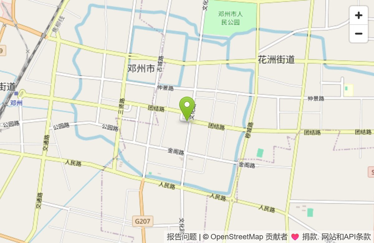邓州润芽儿科位置地图